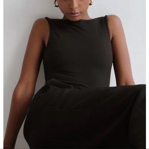 Reona open back bodysuit